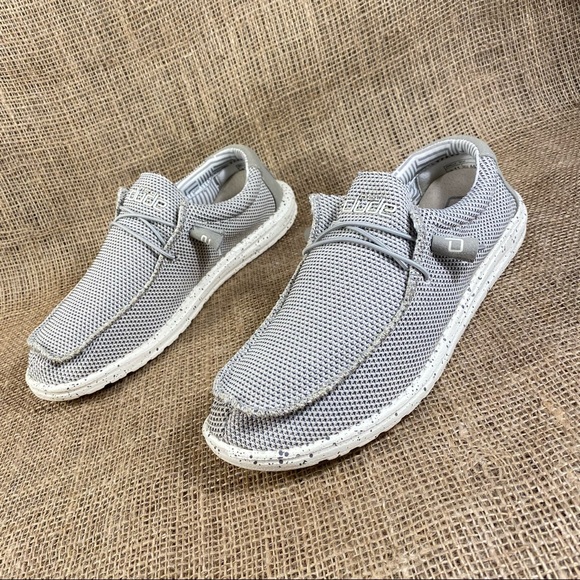 Hey Dude Other - Hey Dude Moc Shoes sneakers Gray men’s 11 size